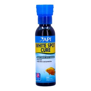 API White Spot Cure 118ml - Ich and White Spot Treatment for Freshwater and Marine Fish (Non Reef)