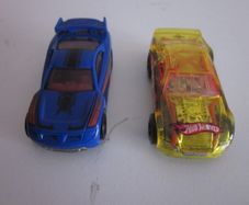 Hot Wheels Spider Man and Stockar Horse Play cars