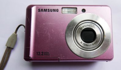 Samsung ES17 12.2MP Digital Camera - Tested & Working +SD Card