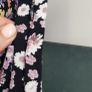 YUMI black floral print layered skirt Sz 12UK - Bnwt Rrp 34.99 Image 7