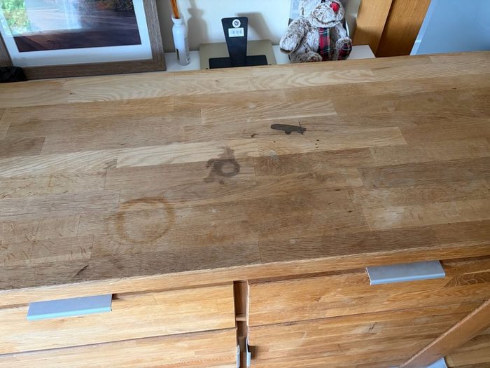 Solid oak sideboard