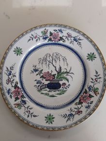 18th century antique plate