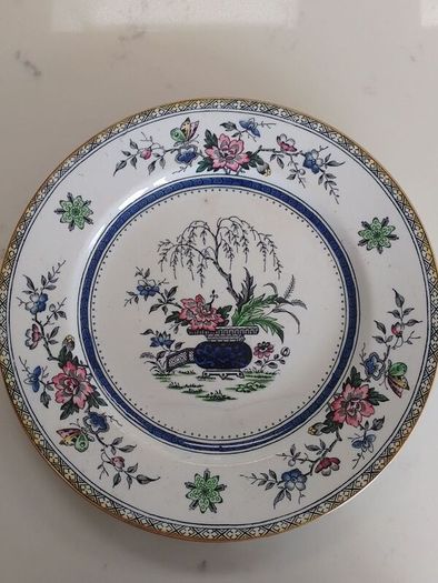 18th century antique plate