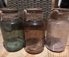 Sea themed light up jars - sold together