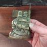 Vintage Brass book ends Image 8