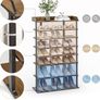 New Tall Shoe Rack, 7-Tier Image 2