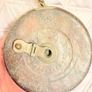 Antique 1940 Abbey England Leather Tape Measure Genuine Vintage Image 3