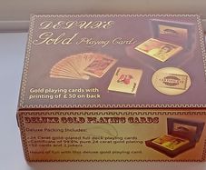 Gold Playing Cards