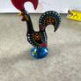 Hand-Painted Galo de Barcelos Rooster: Portuguese Good Luck Charm Image 5