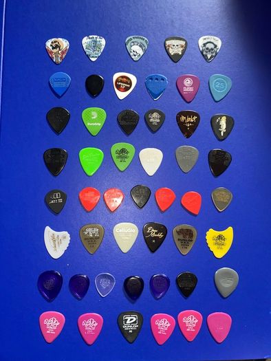 Guitar Picks Plectrums Jim Dunlop jazz III Tortex