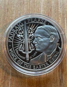 Padraig Pearse, 100th Anniversary Commemorative Silver Medal