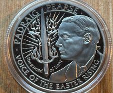 Padraig Pearse, 100th Anniversary Commemorative Silver Medal