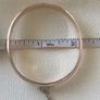 9ct gold victorian hinged bangle 6.2 grams Image 9