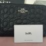 Coach Leather Wristlet Bag. New. Image 5
