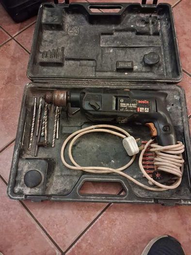 DIY Drill Bundle - Bosch Professional + Heavy Duty Rotary Hammer (Both with Cases)