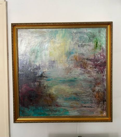 Large Original Abstract Painting Original Art Contemporary Art Modern Irish abstract art Framed