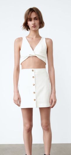 zara crop top