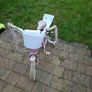 14 inch unicorn bike with doll carrier - brakes need fixing Image 3