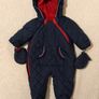 Waterproof Fleece lined hooded SnowSuit & Mitten set Image 5