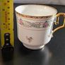 Antique G.D. & Co Limoges France Floral Porcelain Cup with Gilt Trim Image 5