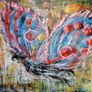 Abstract painting The Butterfly's Journey Image 2