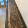 Handcrafted Console Table from reclaimed Timber and Steel Image 9