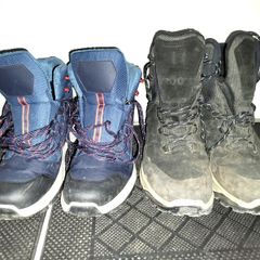 2x pairs of mens lined boots on3n3ss