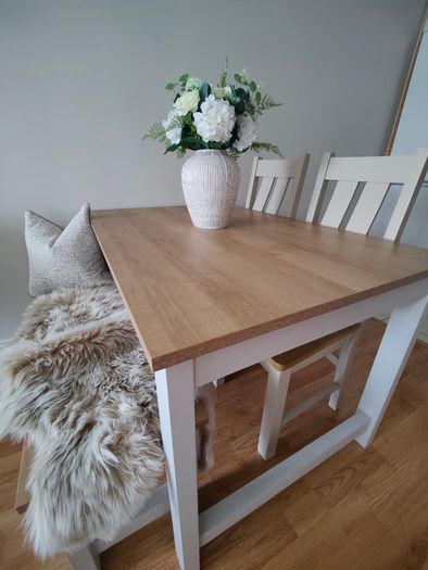 Table, Bench and Chairs
