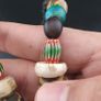 Rare Vintage Asian African Pumtek Pyu Glass Bead Necklace Image 9