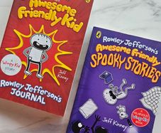 Diary Of An Awesome Friendly Kid Rowley Jefferson's Journal Spooky Stories Jeff Kinney