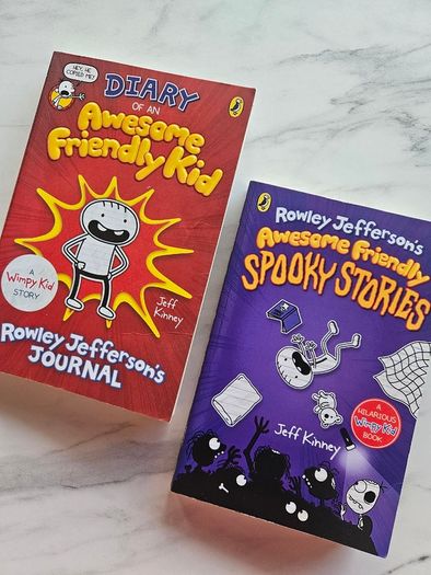 Diary Of An Awesome Friendly Kid Rowley Jefferson's Journal Spooky Stories Jeff Kinney