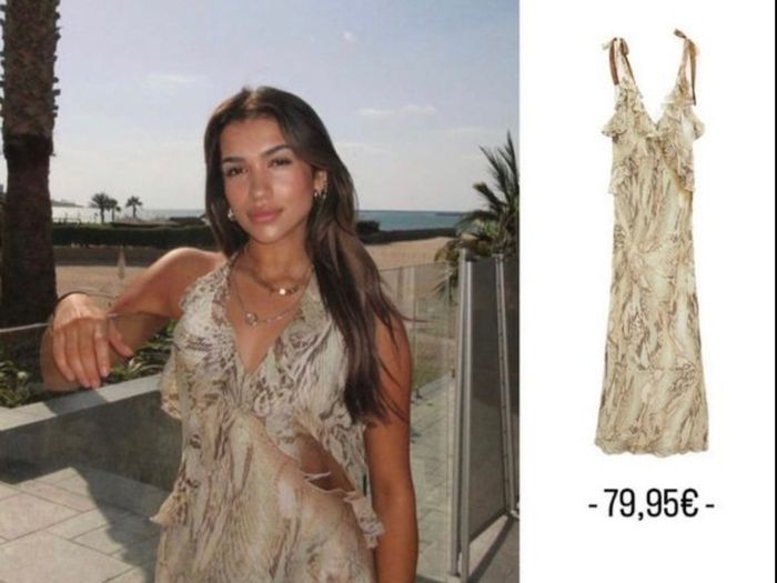 zara maxi dress
