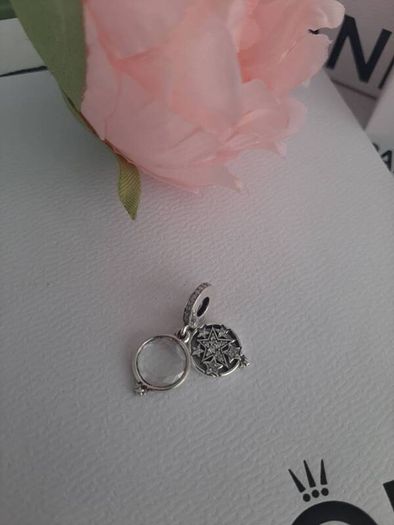 New genuine pandora magnifying dangle charm