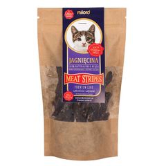 Milord Lamb in strips 40g - cat treat, 100% dried meat