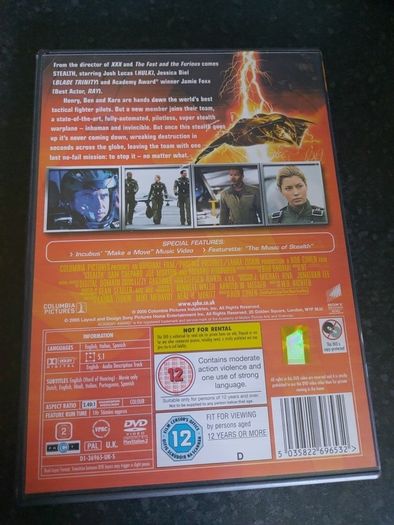 Stealth DVD