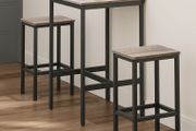 Bar table  and 2 stools FREE DELIVERY