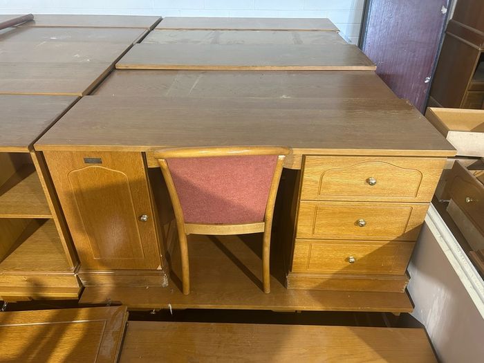 Hotel hardwood dressing table and study office desk and chair x40