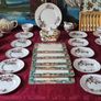 47 Piece Royal Imperial Bone China Tea Set With Mixed Fruit Garden Collection For 10 Person Setting Image 3