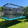 Thorpe Sports 12 x 8ft Rectangle Trampoline with Enclosure - Excellent Condition Image 2