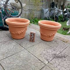 large flower pots