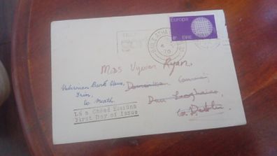 Irish first day issues
