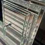 Mirrored 4-Drawer TV Unit / Sideboard Image 5