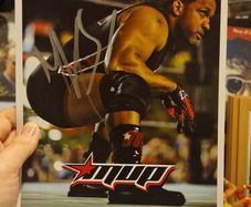 Mvp Autograph - Wwe Tna Aew