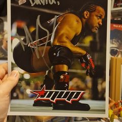 Mvp Autograph - Wwe Tna Aew