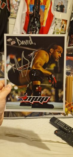 Mvp Autograph - Wwe Tna Aew