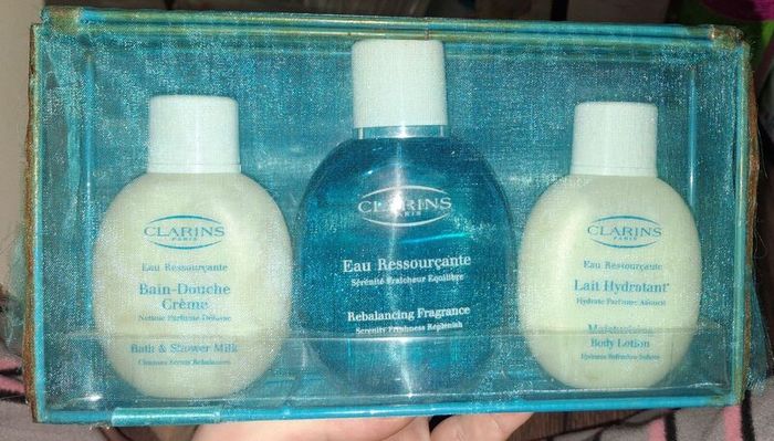 clarins perfume set