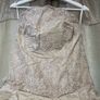 Champagne Wedding Dress & Swarovski Crystal Veil Image 2