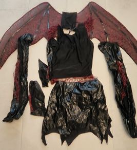 Womens Halloween Costume Set 4 pcs