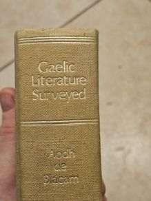 Gaelic Literature Surveyed.  By Aodh De Blacam. With Additional Chapter By Eoghan O Hanluain. 1973 Hardback In Good Condition.  See Photos For Same.