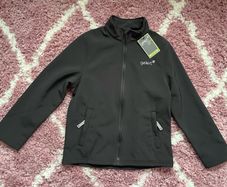 BNWT Gelert Black Softshell Jacket 11-12 Years